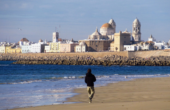 Strand von Cádiz