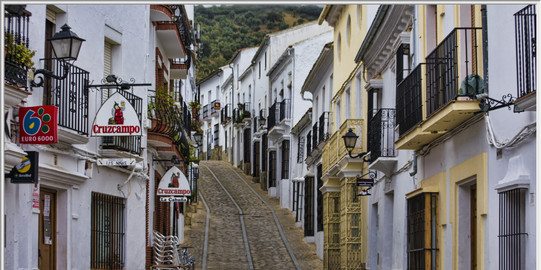 Gasse in Cádiz