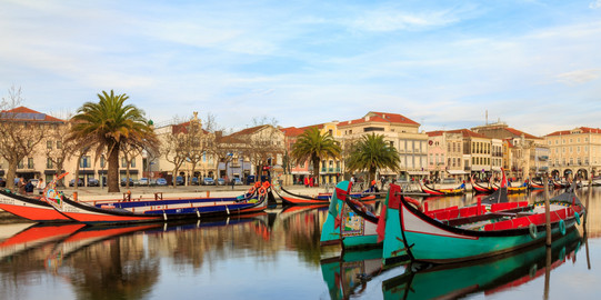 Gondeln in Aveiro