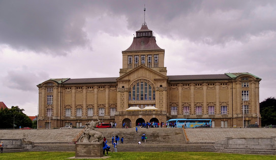 Gebäude in Stettin