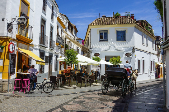 Straßencafé in Córdoba