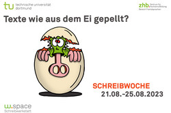 Ankündigung Schreibwoche