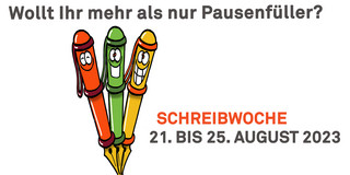 Ankündigung Schreibwoche